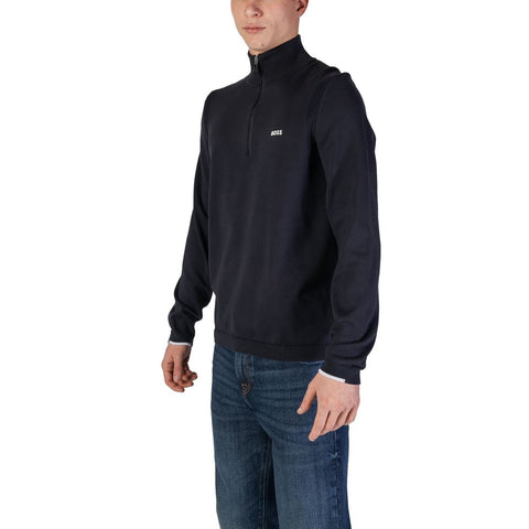 Hugo Boss Blue Cotton Cardigan - Retail Flare