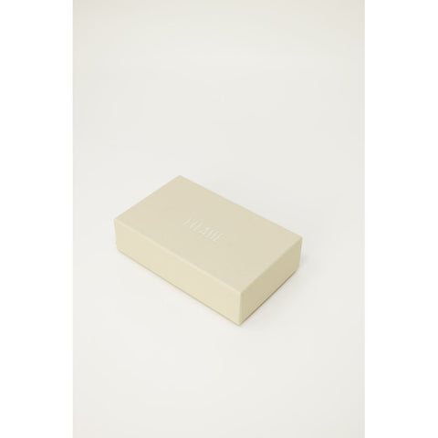 Alviero Martini Prima Classe Beige Leather Keychain - Retail Flare