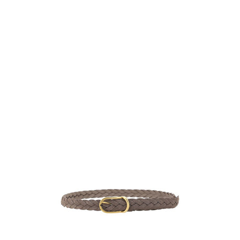 Brunello Cucinelli Leather belt braided design Brunello Cucinelli Retail Flare
