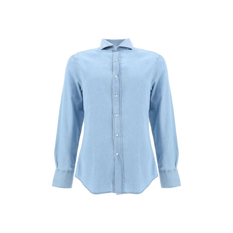 Brunello Cucinelli Denim Shirt Brunello Cucinelli Retail Flare