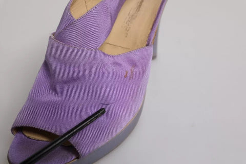 Dolce & Gabbana Purple Platform Slingback Heels Sandals Shoes -  Dolce & Gabbana -  Retail Flare