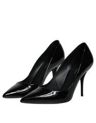 Dolce & Gabbana Black Patent Leather High Heels Pumps Shoes -  Dolce & Gabbana -  Retail Flare