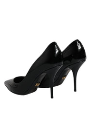 Dolce & Gabbana Black Patent Leather High Heels Pumps Shoes -  Dolce & Gabbana -  Retail Flare