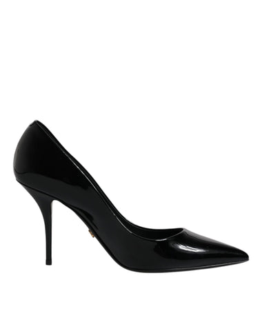 Dolce & Gabbana Black Patent Leather High Heels Pumps Shoes -  Dolce & Gabbana -  Retail Flare