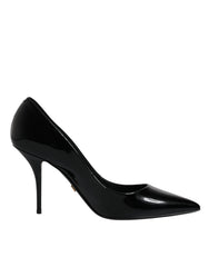 Dolce & Gabbana Black Patent Leather High Heels Pumps Shoes -  Dolce & Gabbana -  Retail Flare