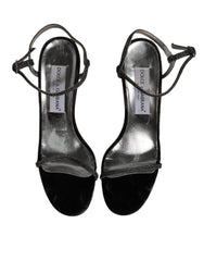 Dolce & Gabbana Black Ankle Strap High Heels Sandals Shoes -  Dolce & Gabbana -  Retail Flare