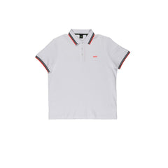 Hugo Boss White Cotton Polo Shirt Hugo Boss Retail Flare