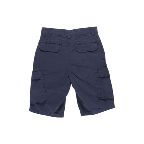 Lyle & Scott Blue Cotton Short - Retail Flare