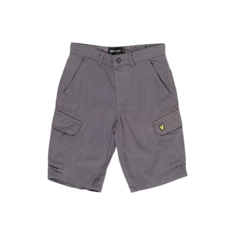 Lyle & Scott Gray Cotton Short -  Lyle & Scott -  Retail Flare