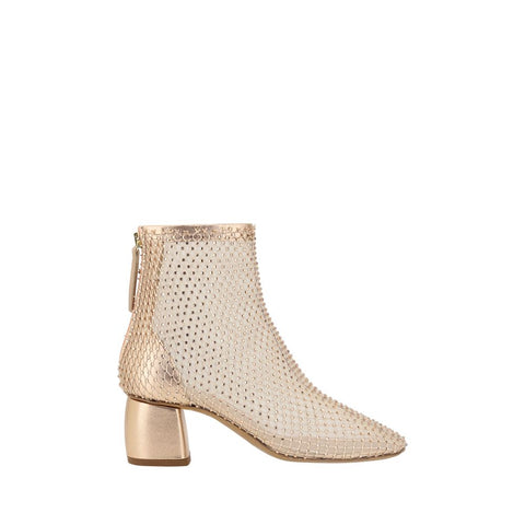 Forte_Forte Strass Mesh Ankle Boots - Retail Flare