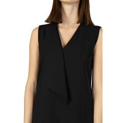 Sandro Ferrone Black Polyester Suits & Blazer - Retail Flare