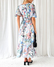 Jessica | Elegant Floral V-Neck Dress