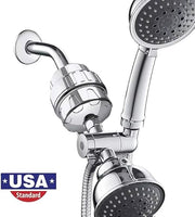 Shower Head Filter – High Output Filtered shower head reduces Chlorine & Heavy Metals, Improves Skin & Hair Health