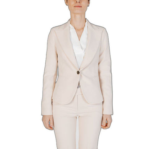 Rinascimento Beige Polyester Suits & Blazer - Retail Flare