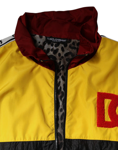 Dolce & Gabbana Multicolor Patchwork Men Full Zip Sweater Dolce & Gabbana Retail Flare