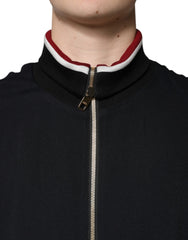 Dolce & Gabbana Black DG King Full Zip Sweatshirt Sweater Dolce & Gabbana Retail Flare