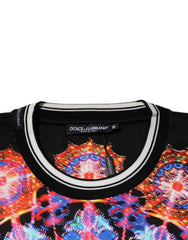 Dolce & Gabbana Multicolor Kaleidoscope Men Short Sleeves T-shirt Dolce & Gabbana Retail Flare