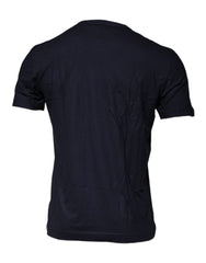 Dolce & Gabbana Blue D&G King Of Love Cotton Crew Neck T-shirt Dolce & Gabbana Retail Flare