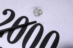 Dolce & Gabbana White Graphic Print Cotton Crew Neck T-shirt Dolce & Gabbana Retail Flare