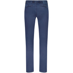 Tramarossa Blue Cotton Jeans & Pant Tramarossa Retail Flare