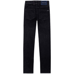 Tramarossa Black Cotton Jeans & Pant Tramarossa Retail Flare