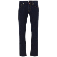 Tramarossa Blue Cotton Jeans & Pant Tramarossa Retail Flare