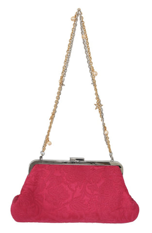 Dolce & Gabbana Elegant Evening Party Clutch in Pink - Retail Flare