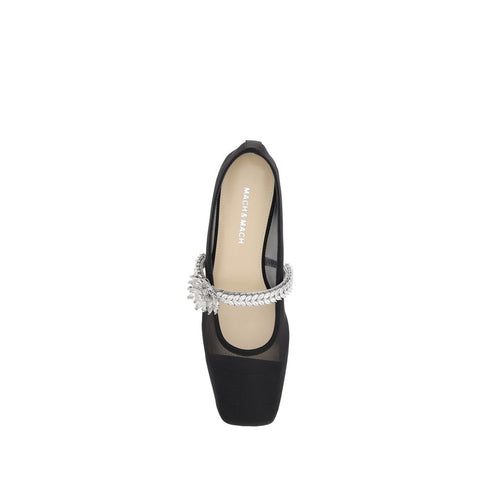 MACH & MACH Lotus Flower Ballerinas - Retail Flare