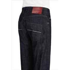 Tramarossa Blue Cotton Jeans & Pant Tramarossa Retail Flare