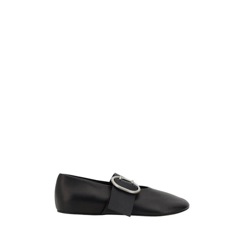 Jil Sander Leather Ballerinas - Retail Flare