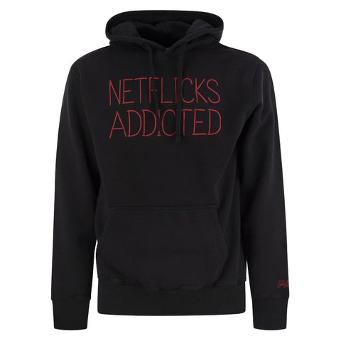 MC2 Saint Barth Black Cotton Sweater MC2 Saint Barth Retail Flare