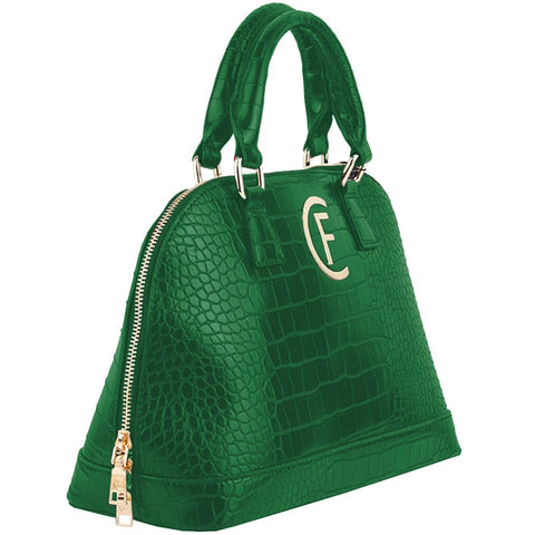 CRISTINAEFFE Green Polyethylene Handbag CRISTINAEFFE Retail Flare
