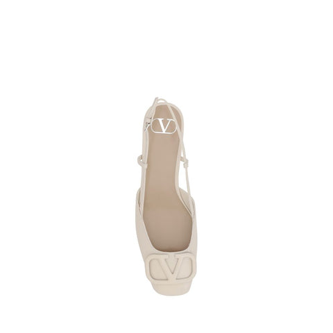 Valentino Garavani VLogo Ballerinas - Retail Flare