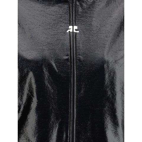 Courrėges Vinyl zip Jacket Courrėges Retail Flare