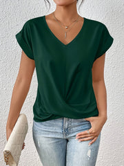 Birgit™ | Casual T-shirt with Sweetheart Neckline - Retail Flare