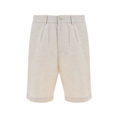 Brunello Cucinelli Linen Shorts Brunello Cucinelli Retail Flare