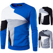 Sweaters Men New Fashion Printed Casual O - Neck Slim Cotton Knitted Mens Sweaters Pullovers Men Brand Clothing