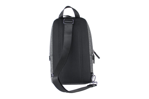 Michael Kors Cooper Medium Black Signature PVC Sling Backpack Michael Kors Retail Flare