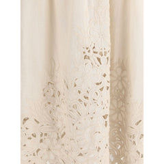 Zimmermann Wylie Embroidered Midi Skirt Zimmermann Retail Flare