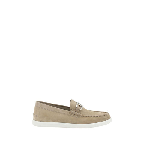 Fendi Suede leather Loafers Fendi Retail Flare