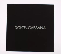 Dolce & Gabbana Brown Gold Raffia Leather Clasp Finder Chain Keyring Dolce & Gabbana Retail Flare
