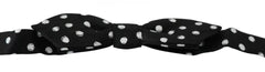 Dolce & Gabbana Black Polka Dots Adjustable Neck Bow Tie Dolce & Gabbana Retail Flare