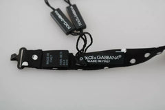 Dolce & Gabbana Black Polka Dots Adjustable Neck Bow Tie Dolce & Gabbana Retail Flare