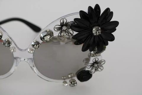 Dolce & Gabbana Transparent DG4292 Round Crystal Sunglasses Dolce & Gabbana Retail Flare