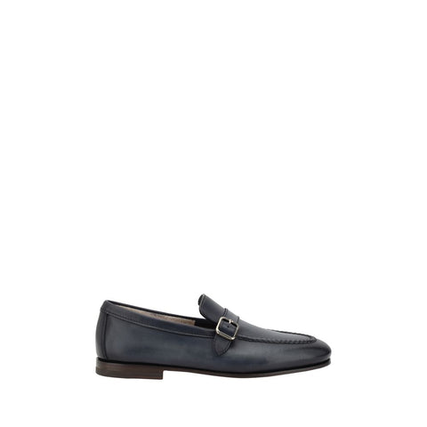 Santoni Loafers with a single buckle Santoni Retail Flare