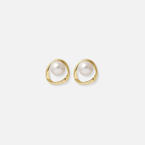 EMMA | Vintage Pearl Earrings - Retail Flare