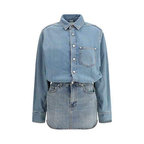 Haikure Tamu denim Dress Haikure Retail Flare