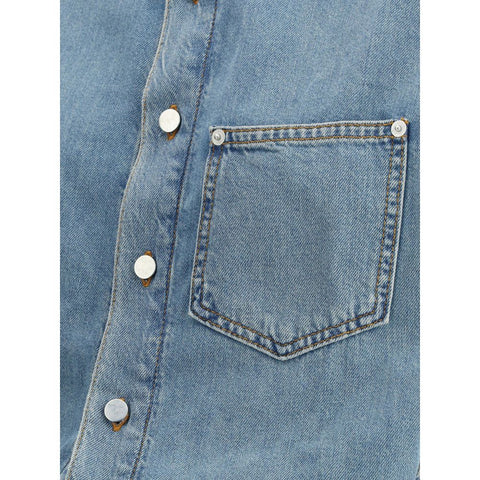 Haikure Tamu denim Dress Haikure Retail Flare