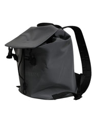 Dolce & Gabbana Gray Polyester Logo Print Travel Back Pack Bag Dolce & Gabbana Retail Flare
