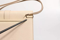 Dolce & Gabbana Beige Leather Ingrid Top Handle Shoulder Bag Dolce & Gabbana Retail Flare